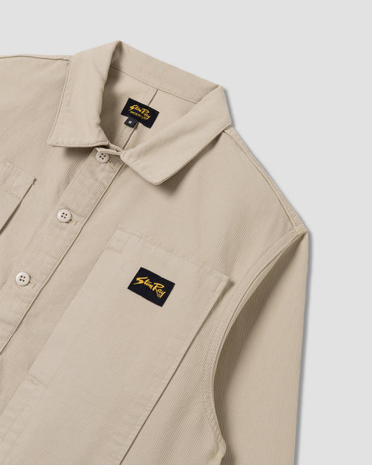 Painters Pop Over Shirt (Eucalyptus Bedford Cord)