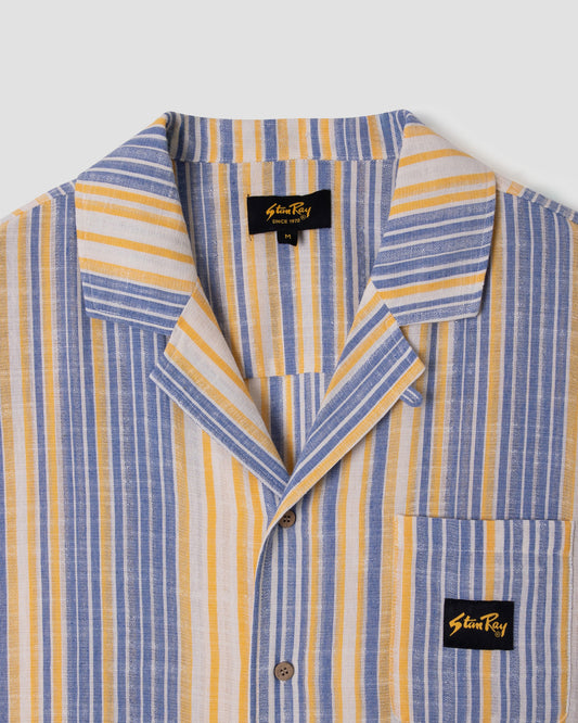 Tour Shirt (Blue/Yellow Stripe)