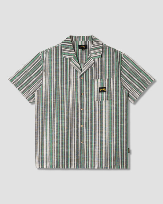 Tour Shirt (Black/Green Stripe)