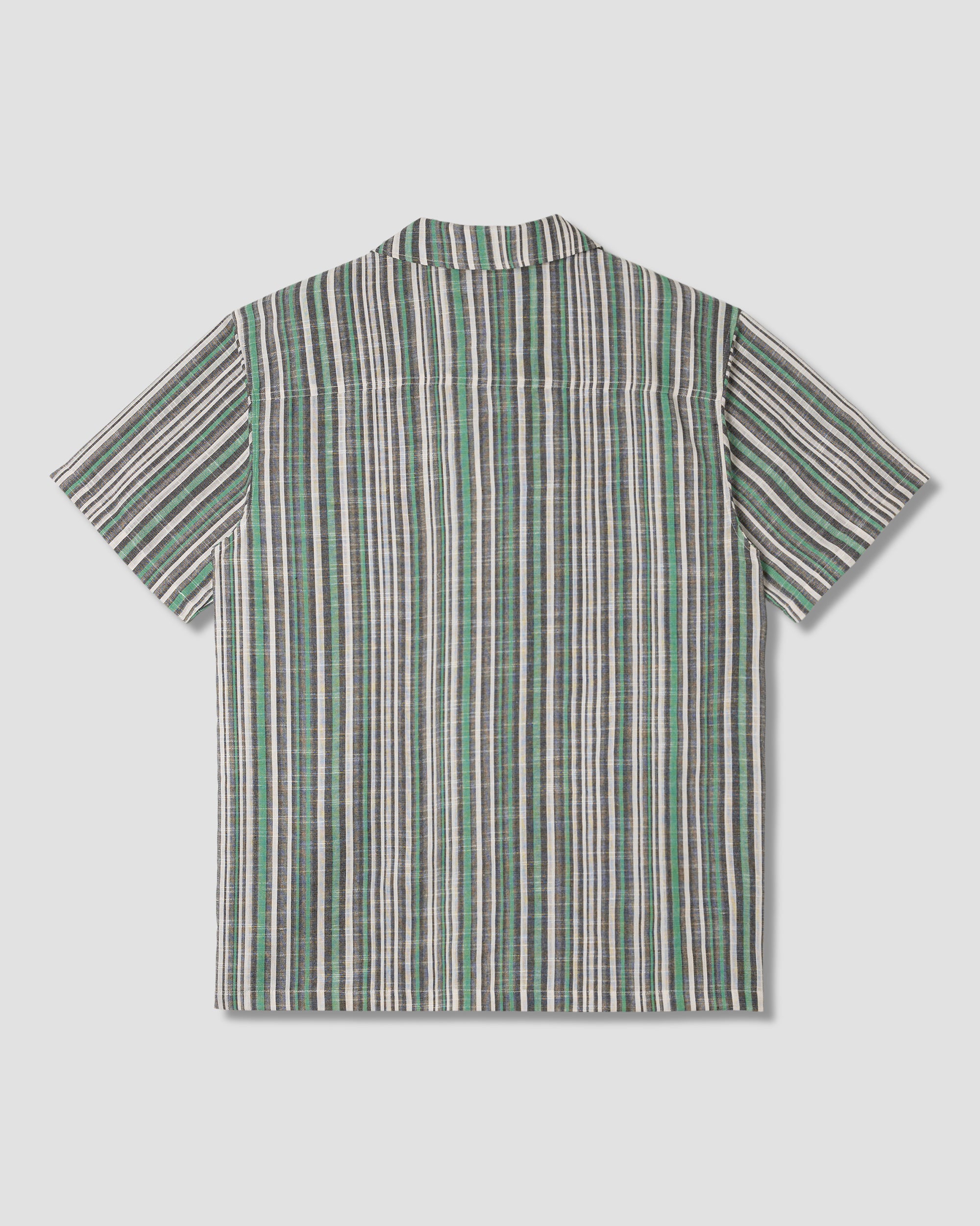 Tour Shirt (Black/Green Stripe)