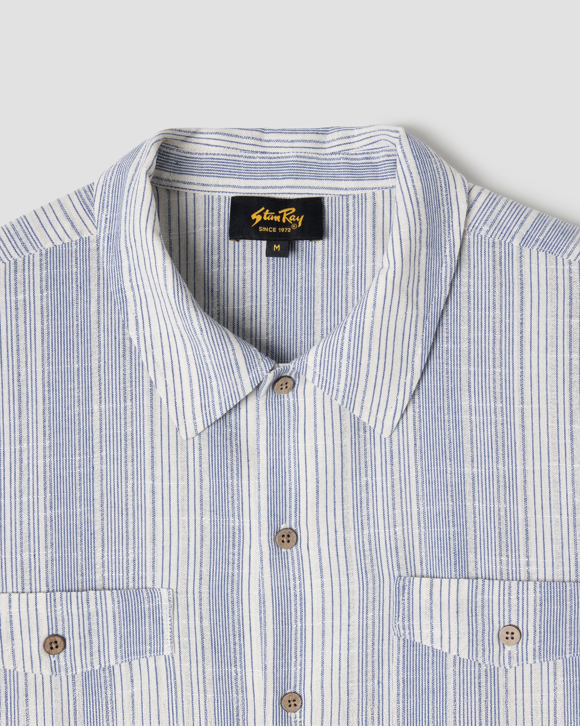 Mexicali Shirt (Blue Stripe)