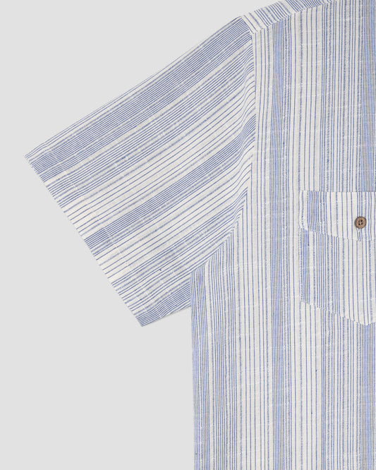 Mexicali Shirt (Blue Stripe)