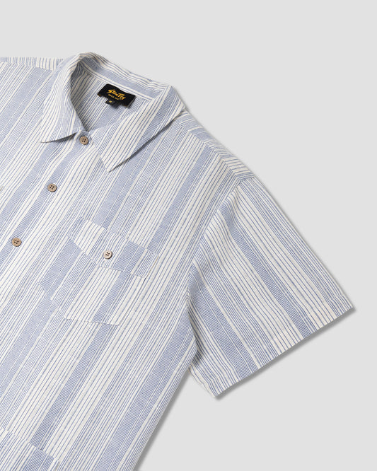 Mexicali Shirt (Blue Stripe)