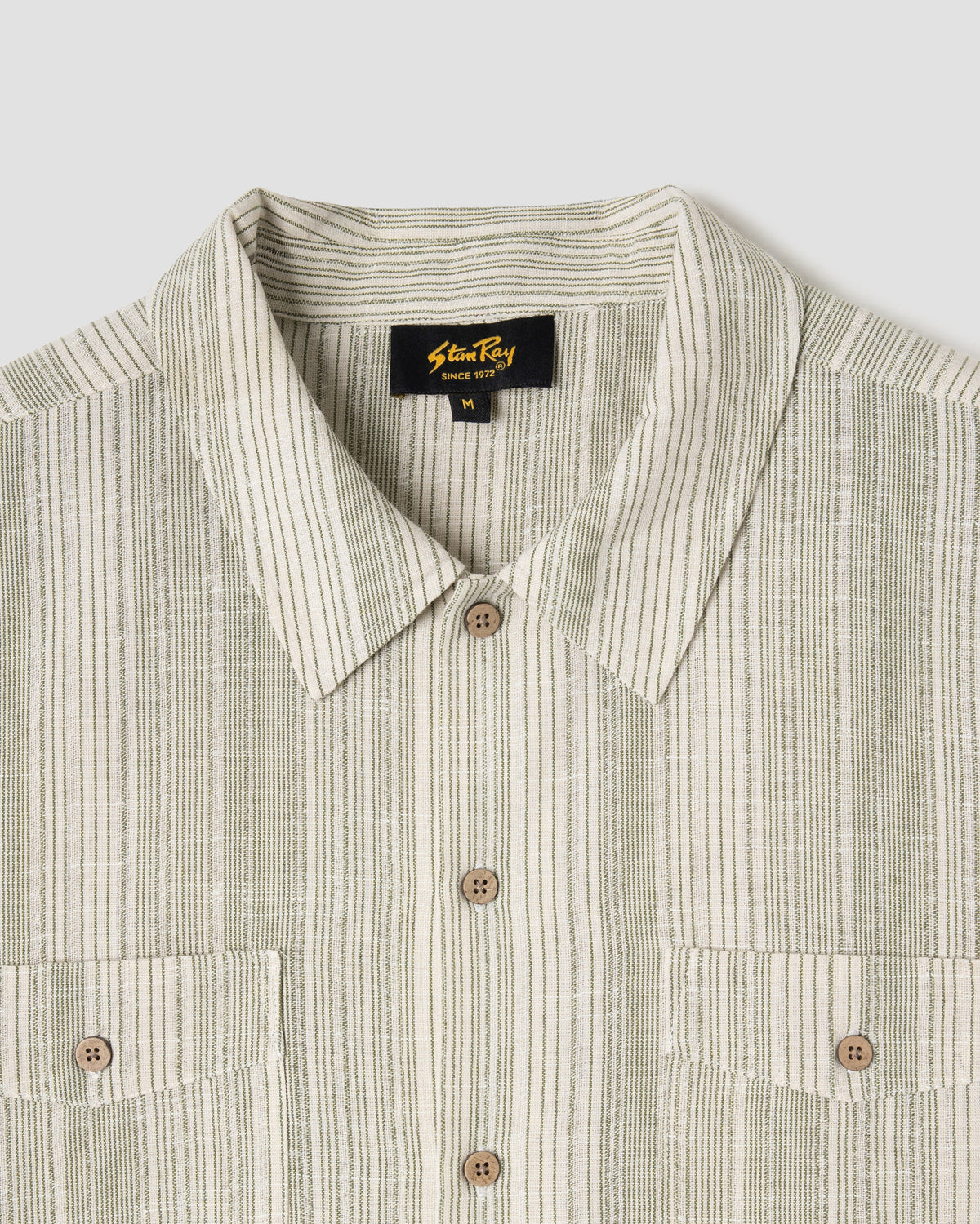 Mexicali Shirt (Green Stripe)