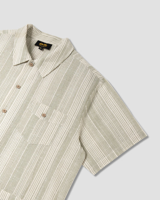 Mexicali Shirt (Green Stripe)