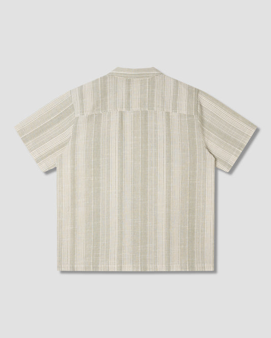 Mexicali Shirt (Green Stripe)
