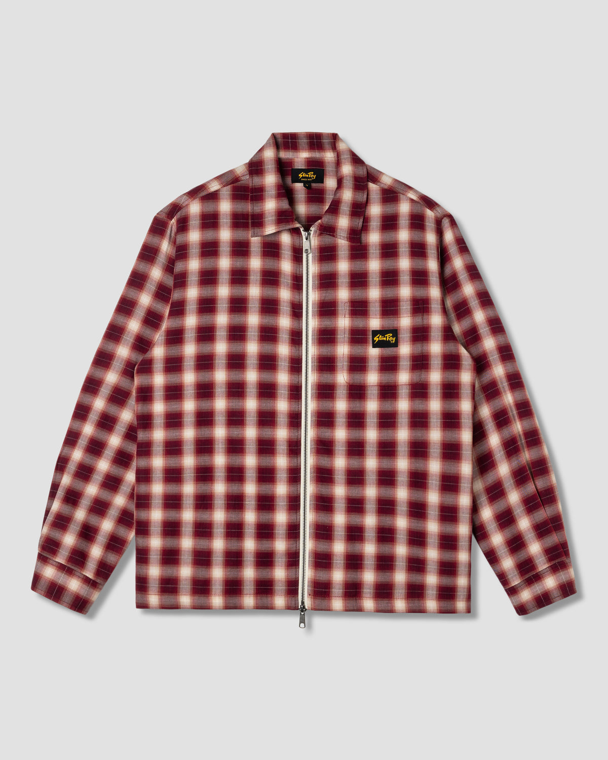 Zip Shirt (Red Check)