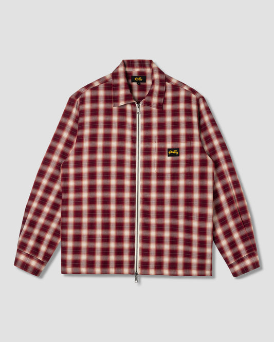 Zip Shirt (Red Check)