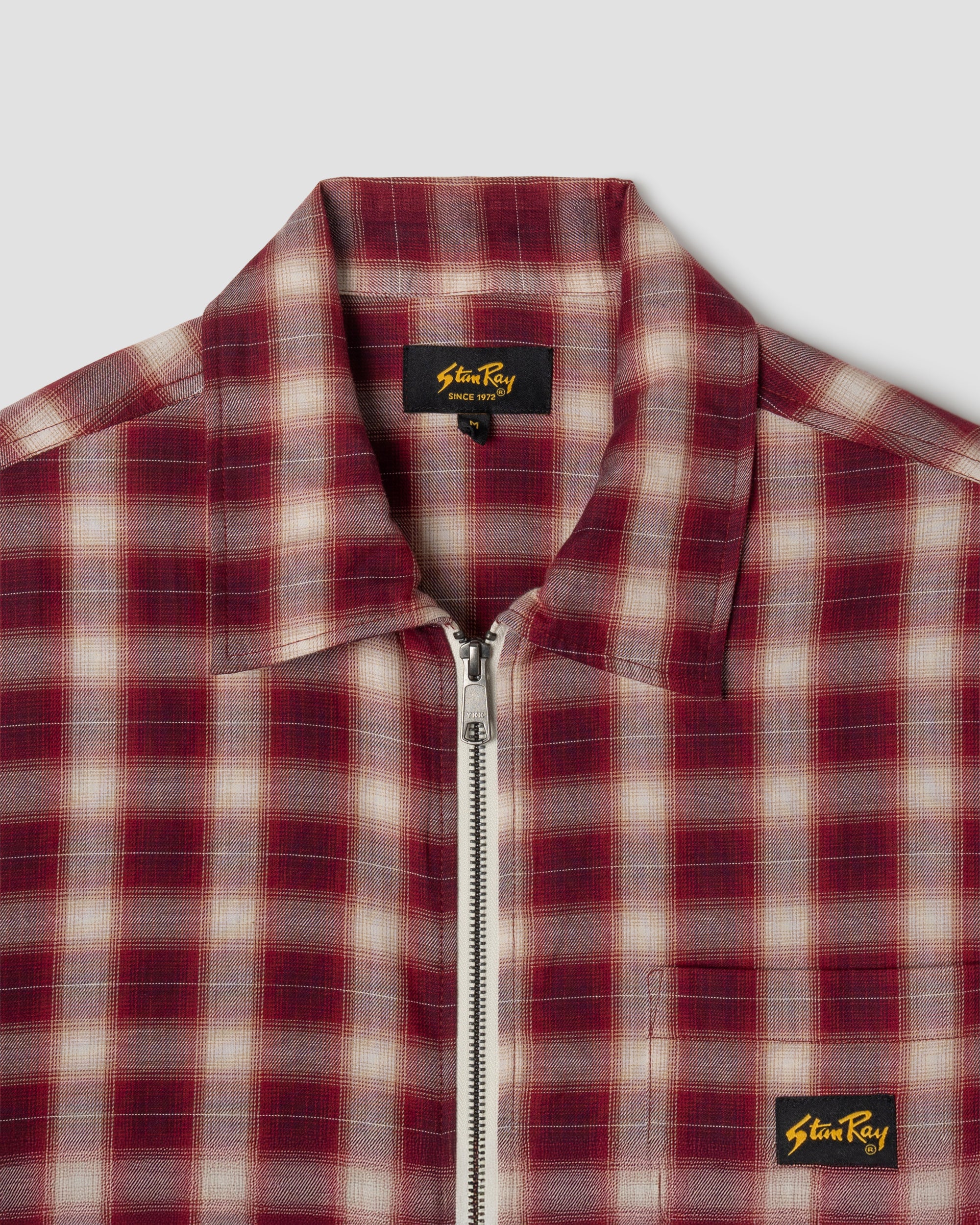 Zip Shirt (Red Check)