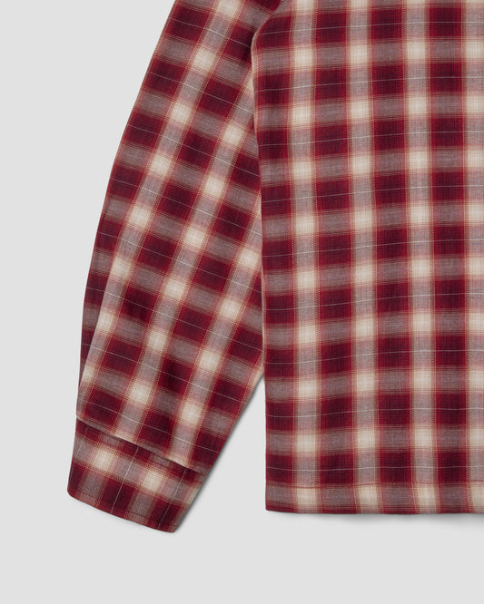 Zip Shirt (Red Check)