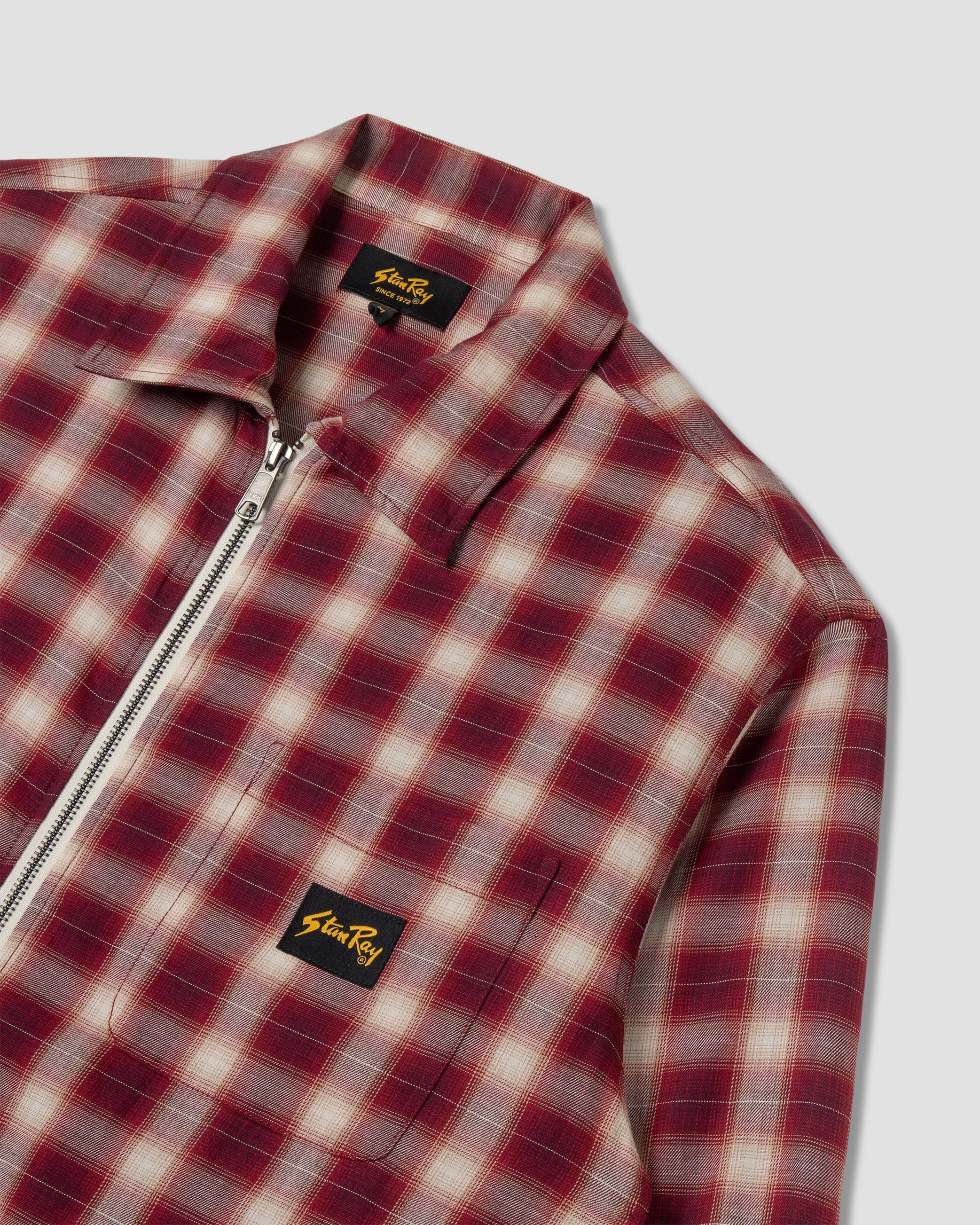 Zip Shirt (Red Check)