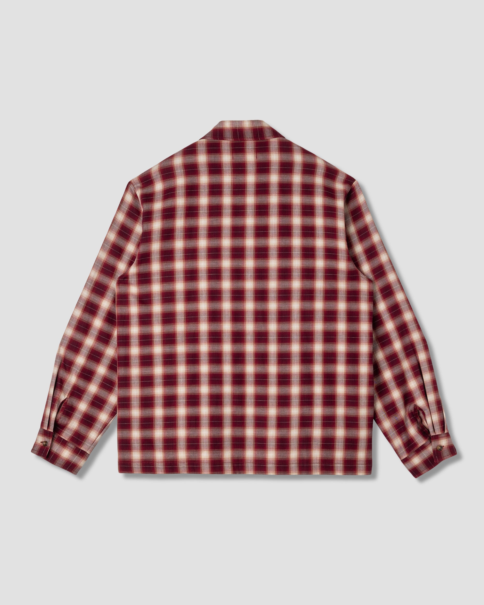 Zip Shirt (Red Check)