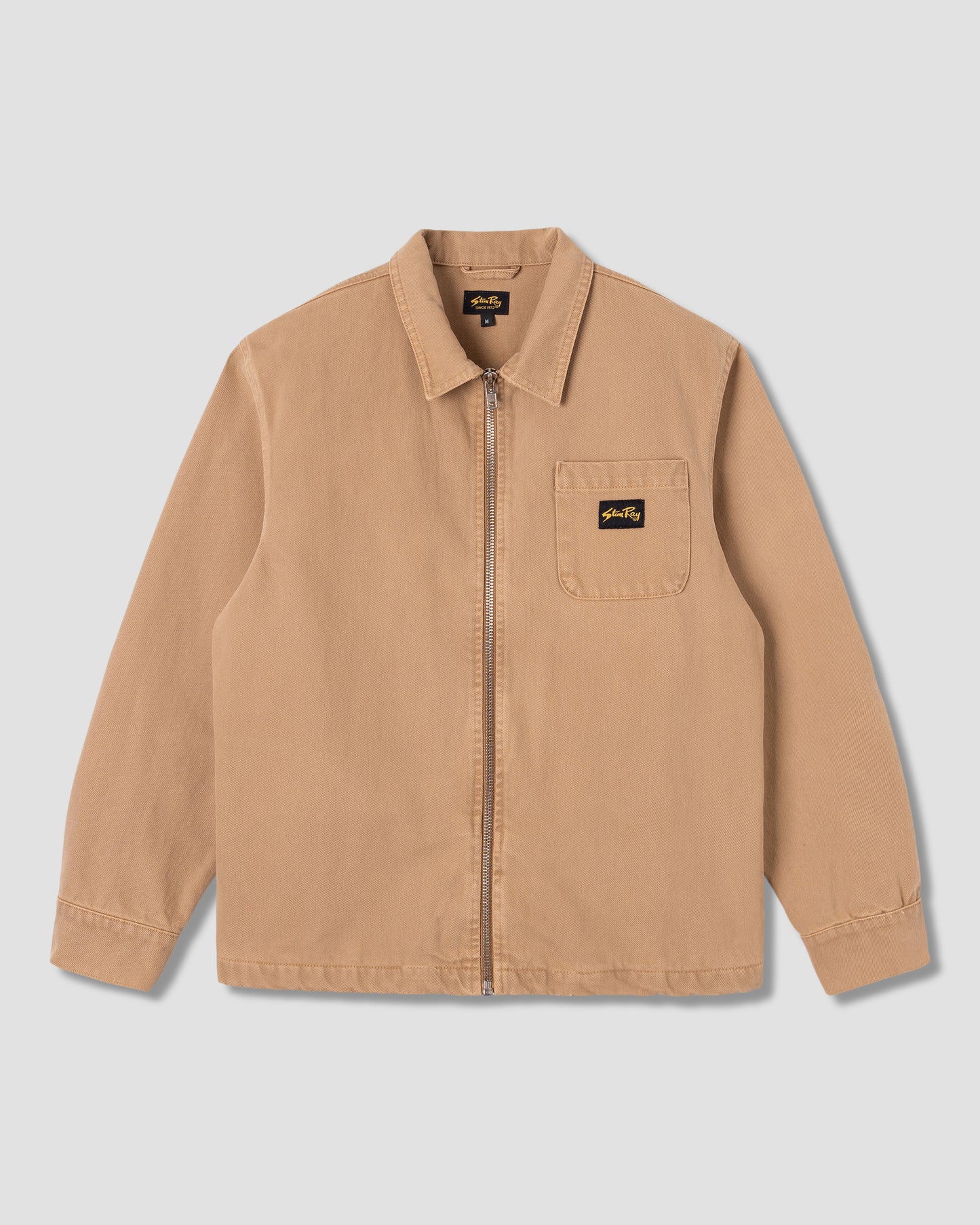 Zip Shirt (Apple Cinnamon Twill)