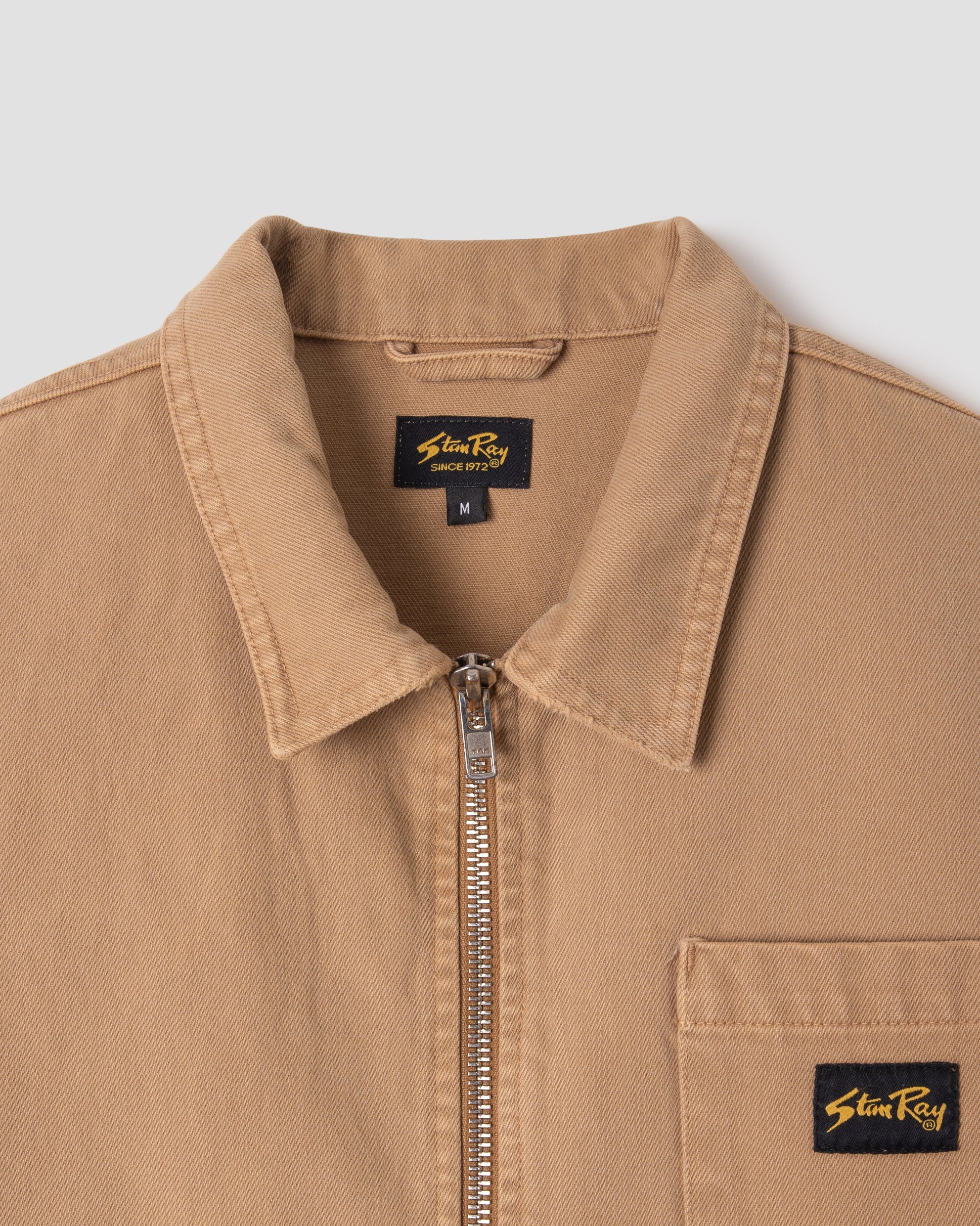 Zip Shirt (Apple Cinnamon Twill)