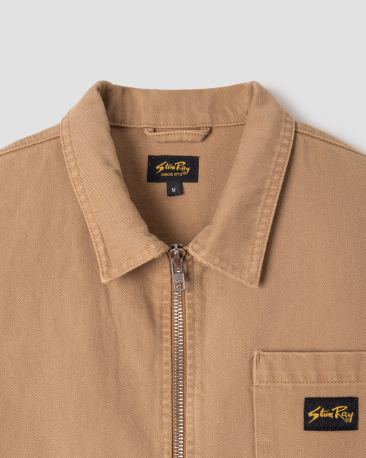 Zip Shirt (Apple Cinnamon Twill)