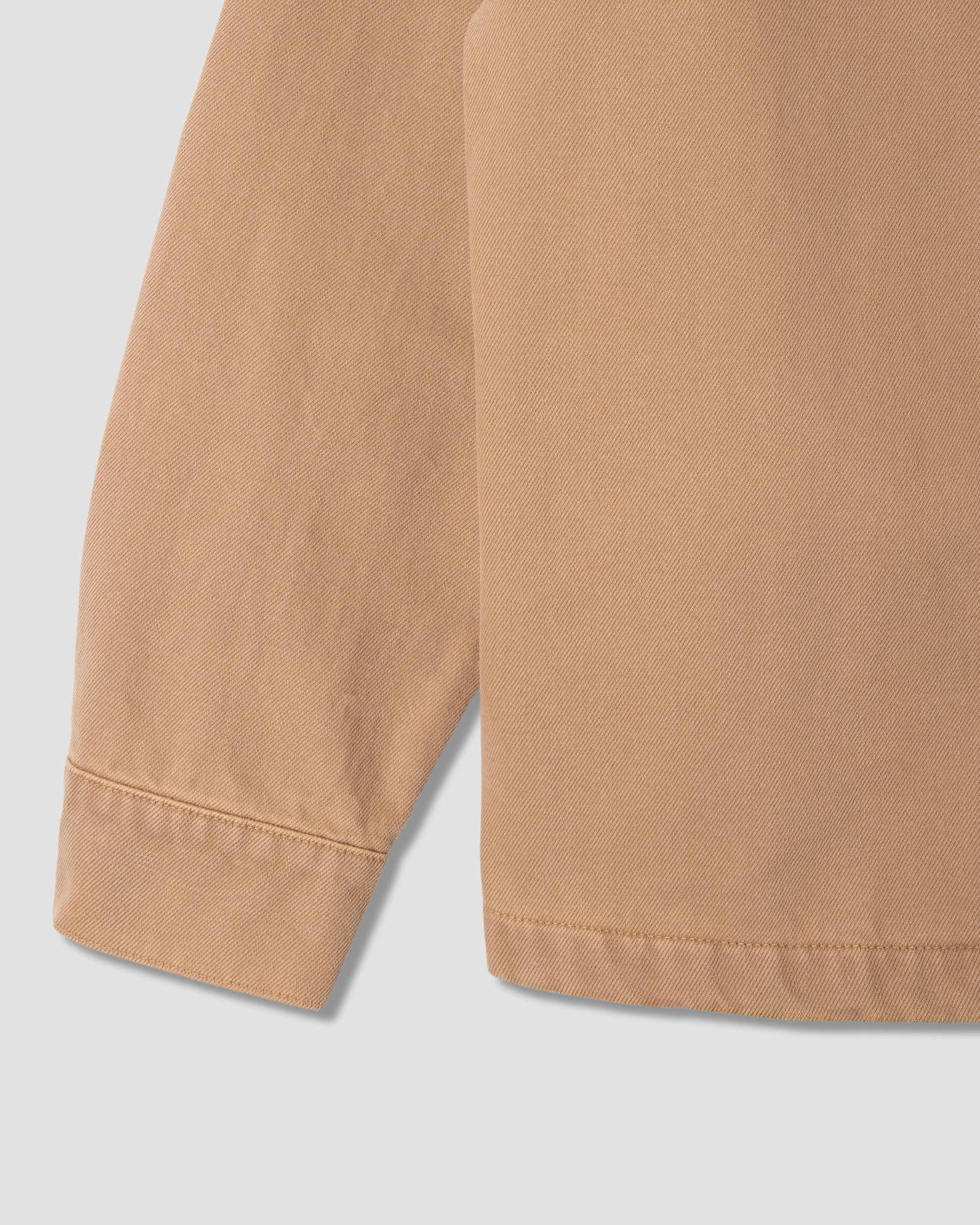 Zip Shirt (Apple Cinnamon Twill)