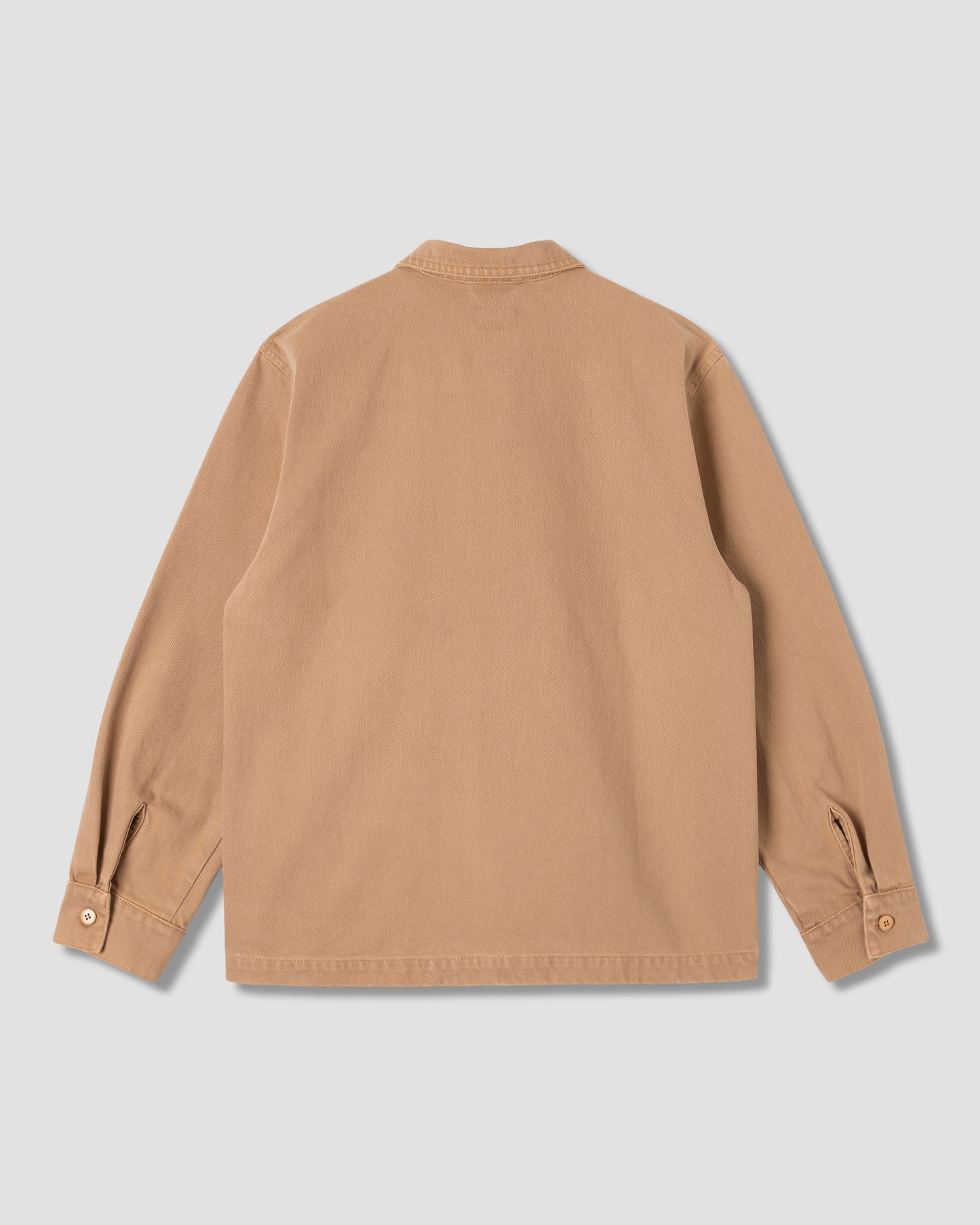 Zip Shirt (Apple Cinnamon Twill)