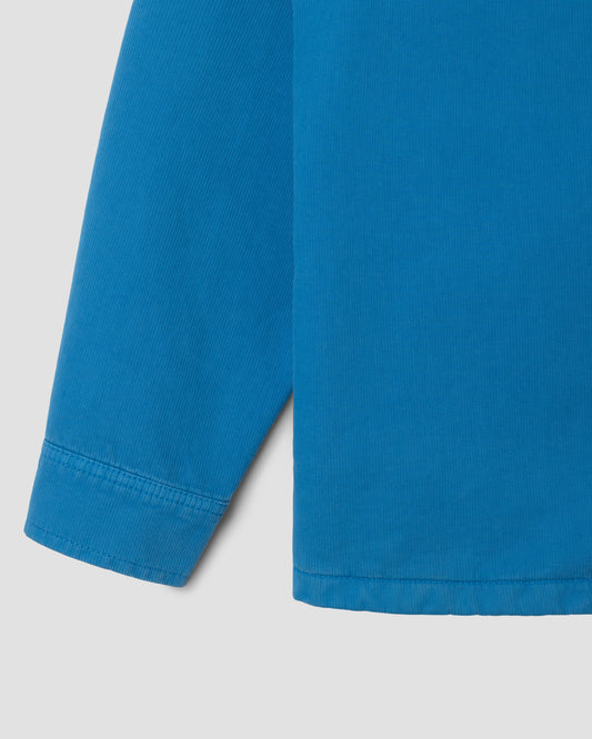 Zip Shirt (Imperial Blue Bedford Cord)