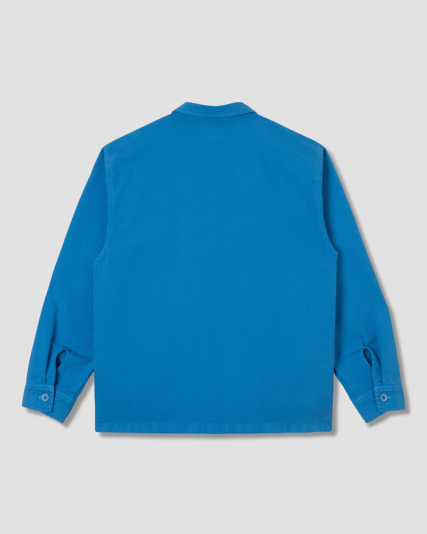 Zip Shirt (Imperial Blue Bedford Cord)
