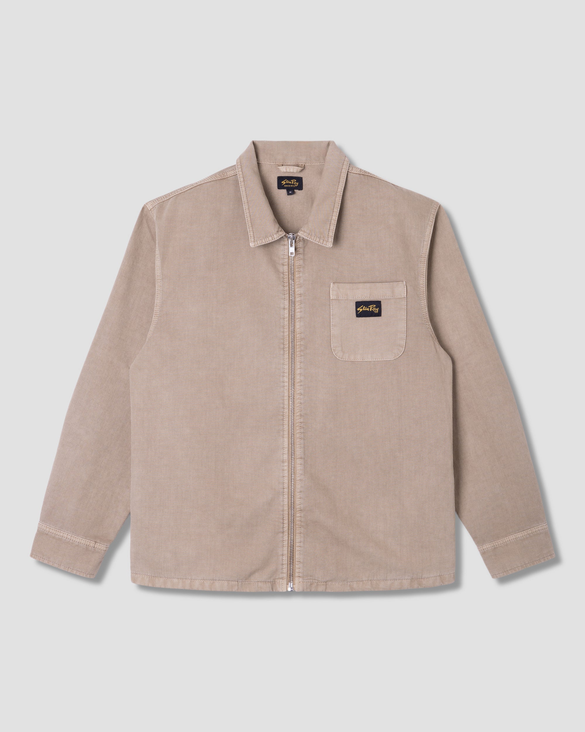 Zip Shirt (Eucalyptus Bedford Cord)