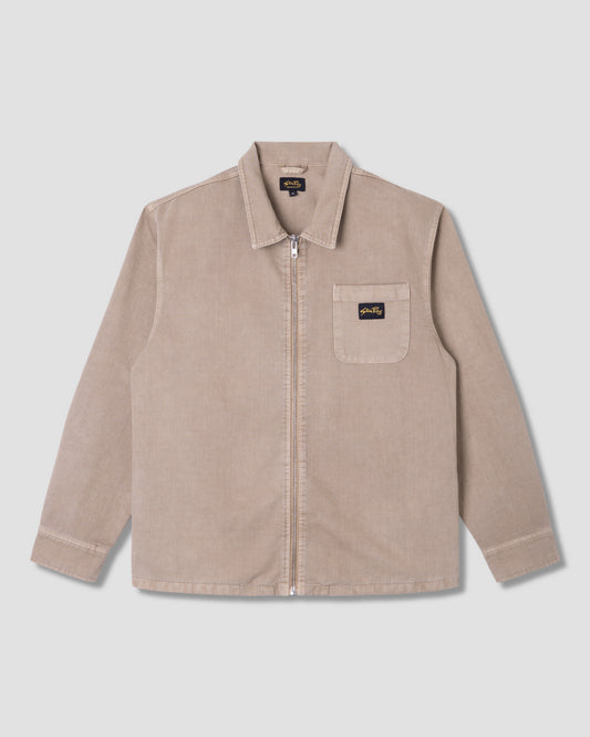 Zip Shirt (Eucalyptus Bedford Cord)