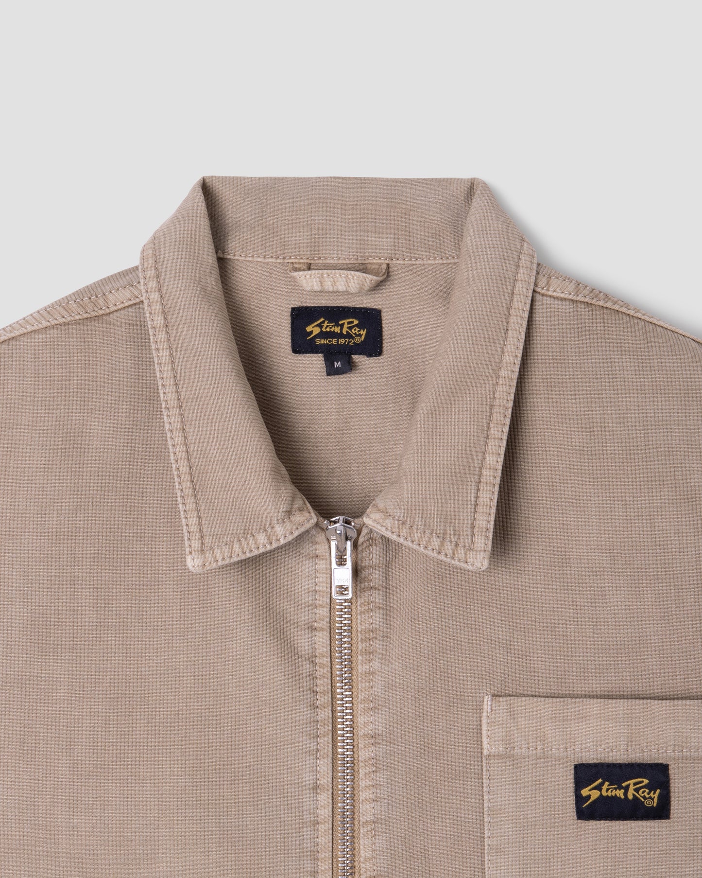 Zip Shirt (Eucalyptus Bedford Cord)