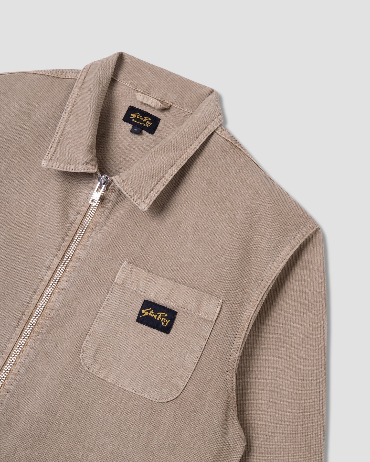 Zip Shirt (Eucalyptus Bedford Cord)