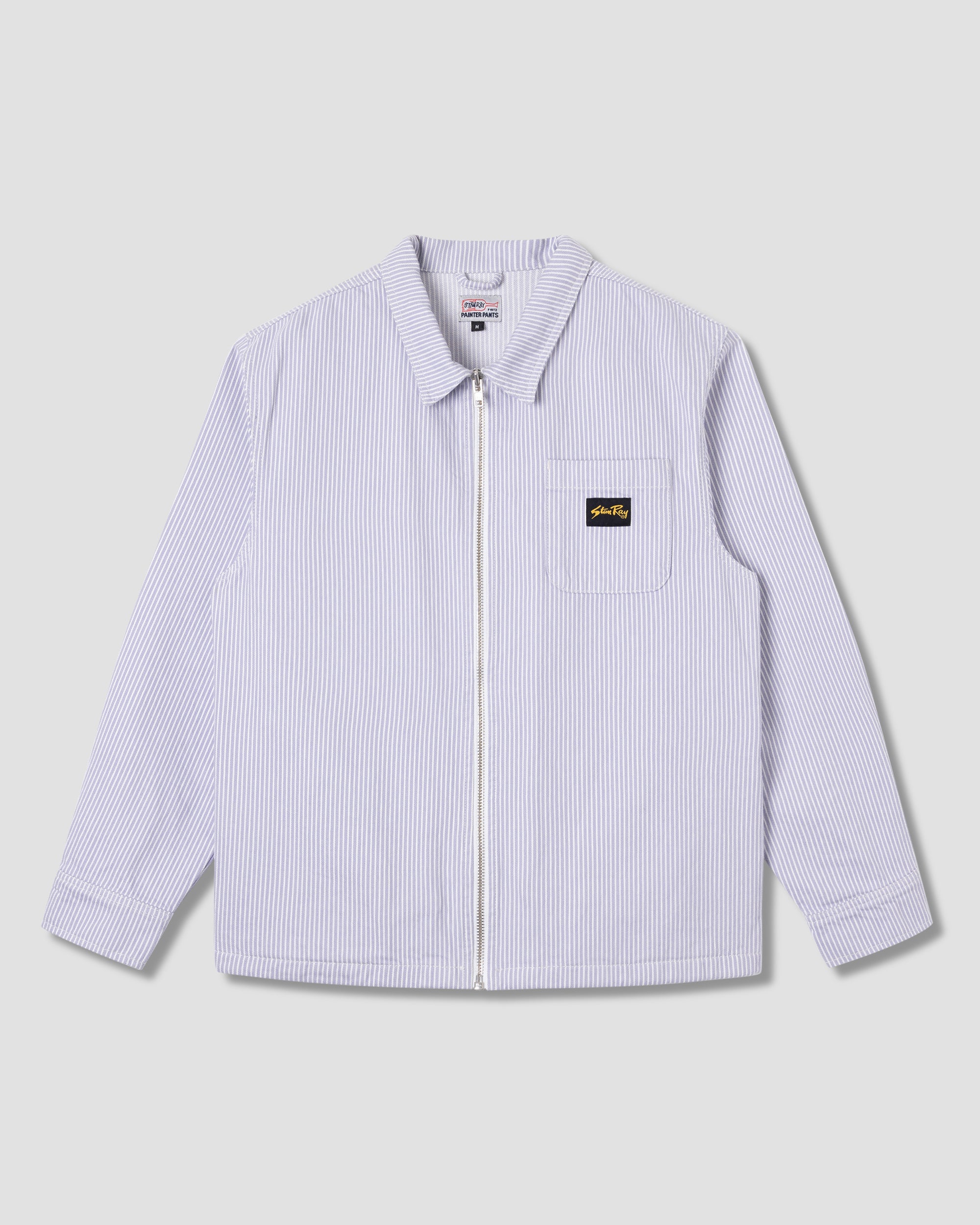 Zip Shirt (Cosmic Purple Hickory)