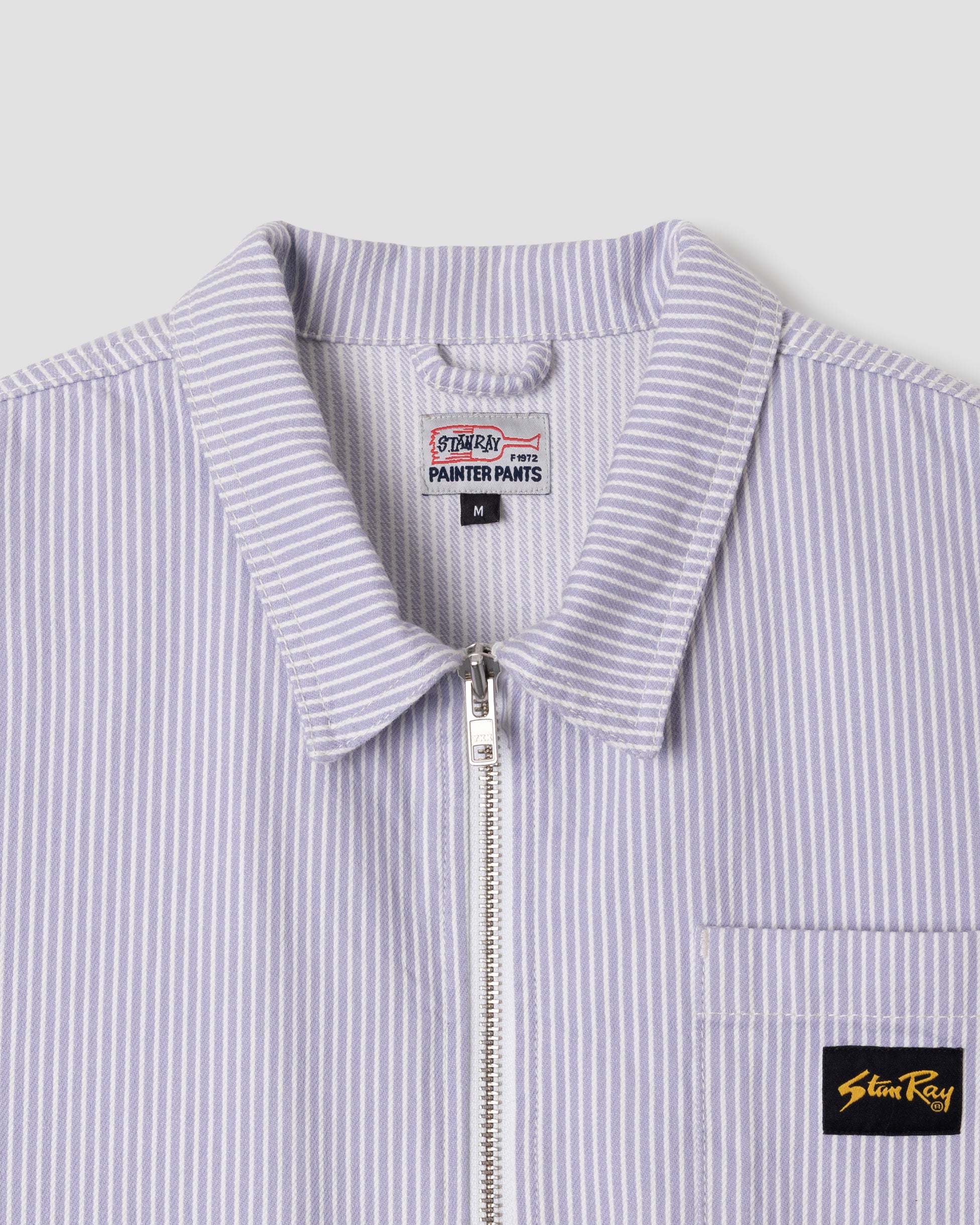 Zip Shirt (Cosmic Purple Hickory)