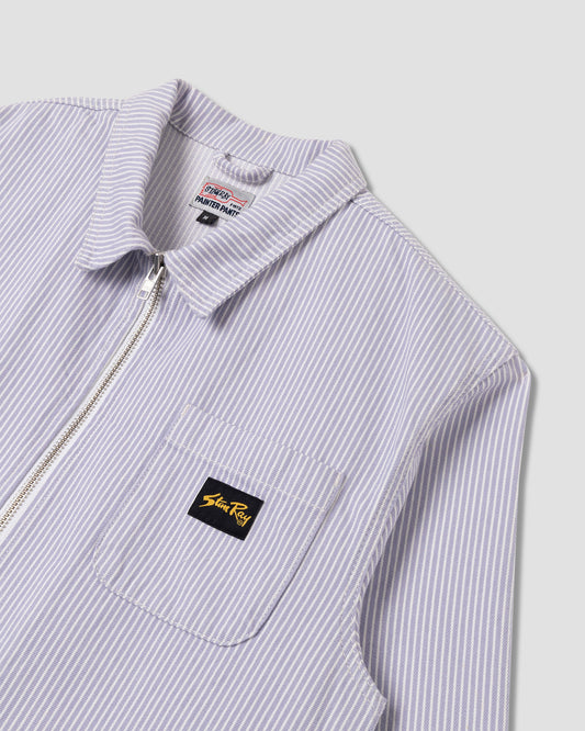 Zip Shirt (Cosmic Purple Hickory)