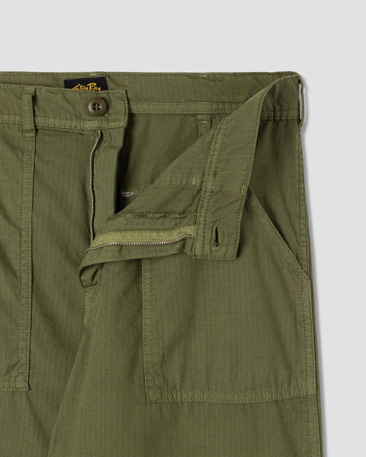 Fat Pant (Olive Ripstop)