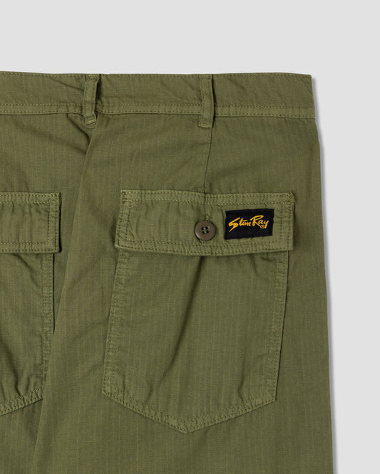Fat Pant (Olive Ripstop)