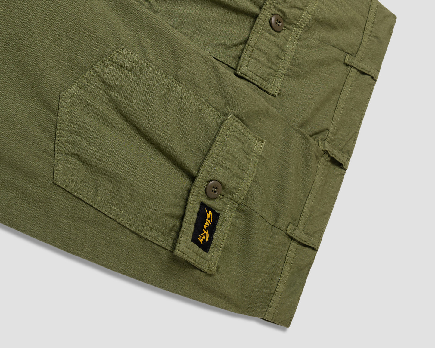 Fat Pant (Olive Ripstop)