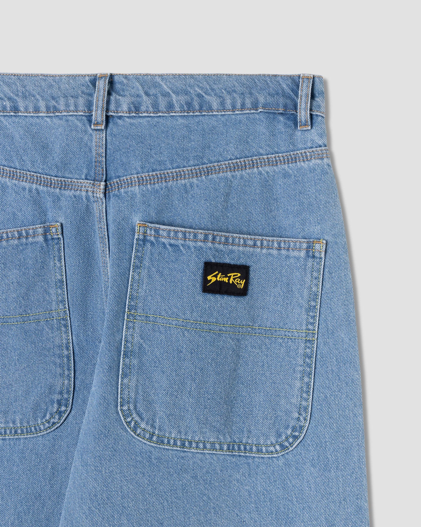 Wide 5 (Mid Stone Denim)