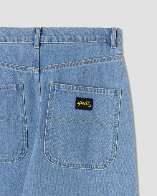 Wide 5 (Mid Stone Denim)