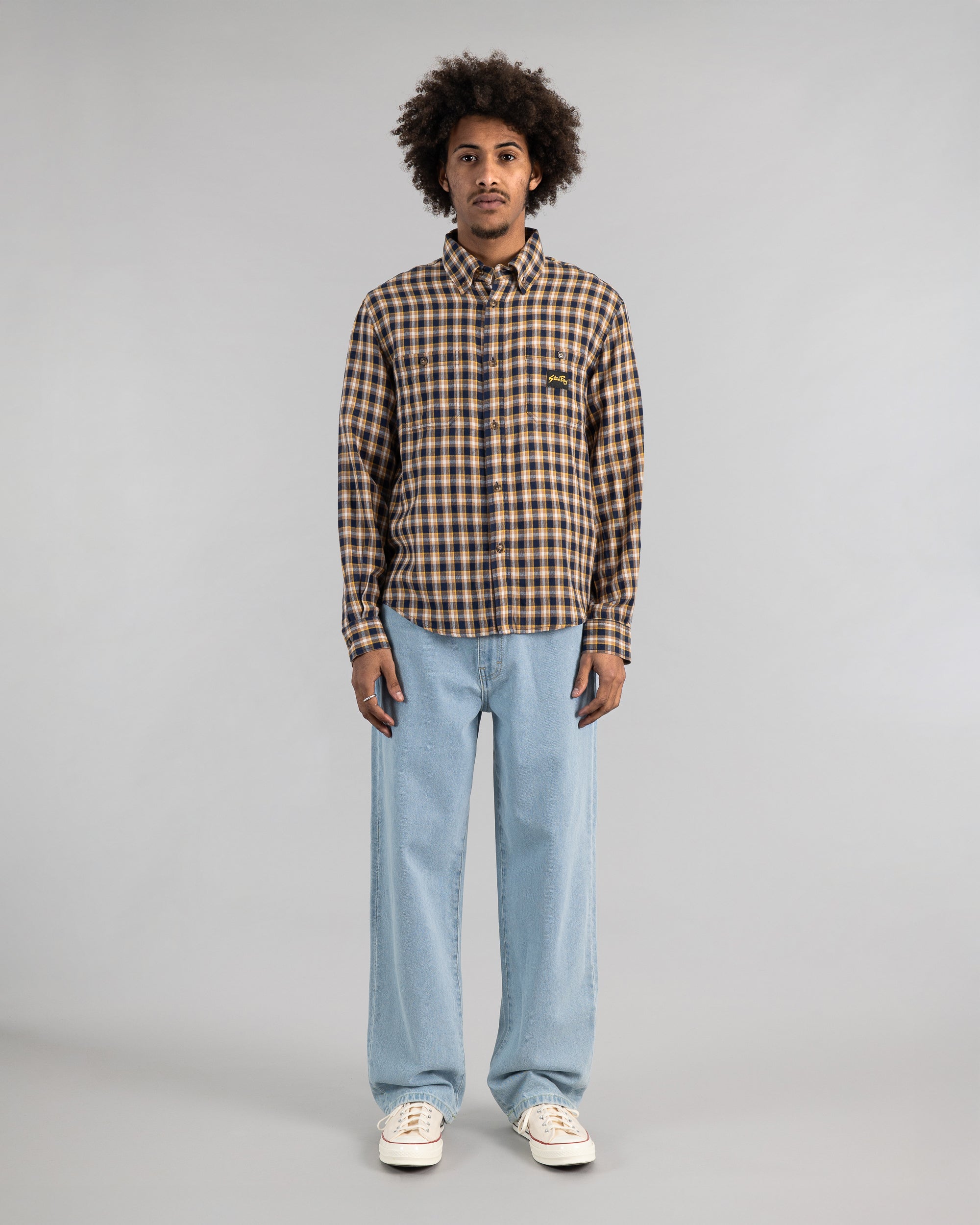 Wide 5 (Ice Stone Denim)