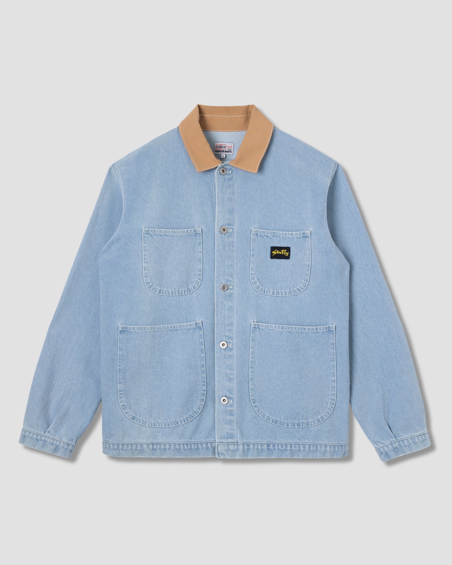 Coverall Jacket (Ice Stone Denim)