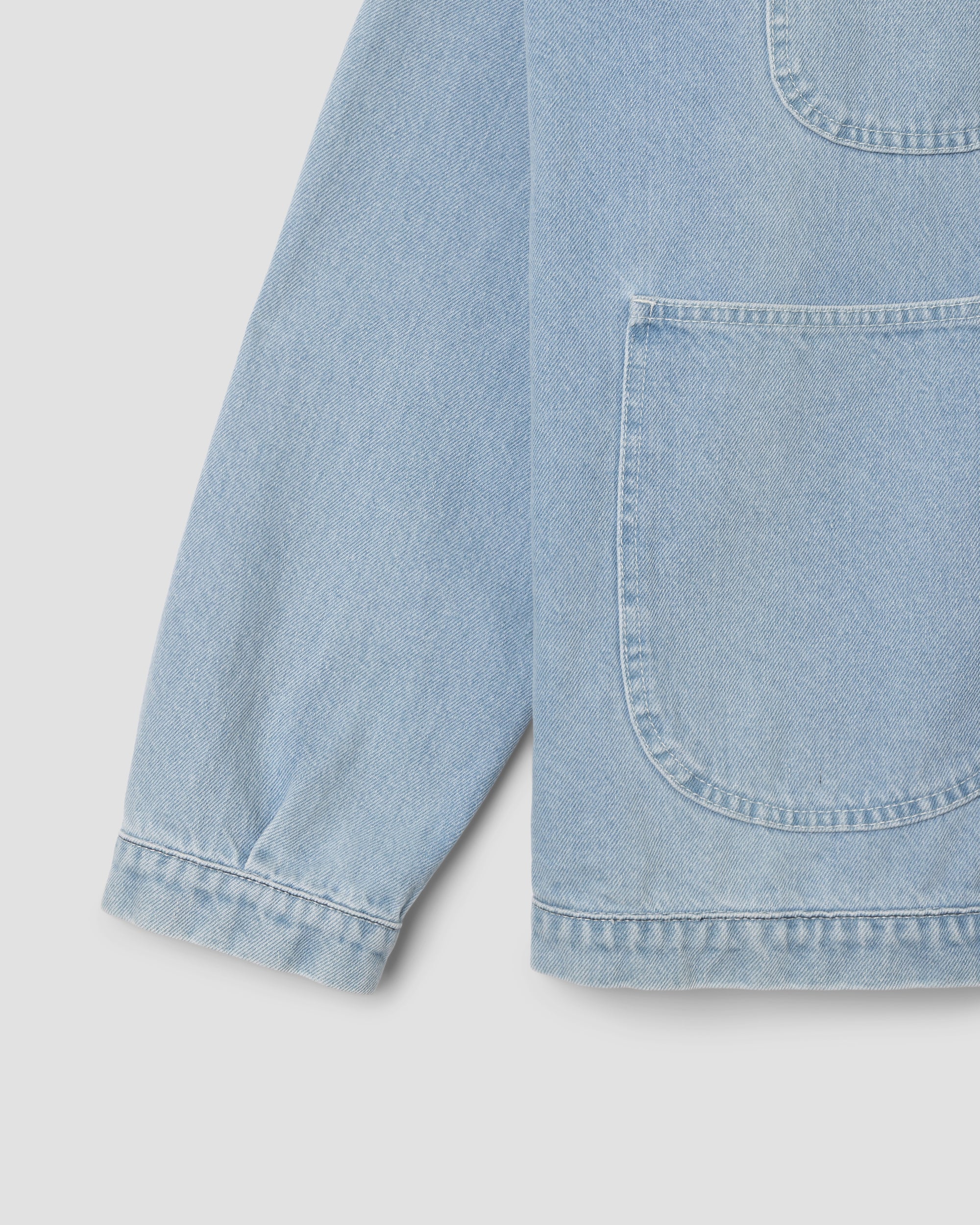 Coverall Jacket (Ice Stone Denim)