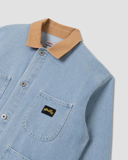 Coverall Jacket (Ice Stone Denim)