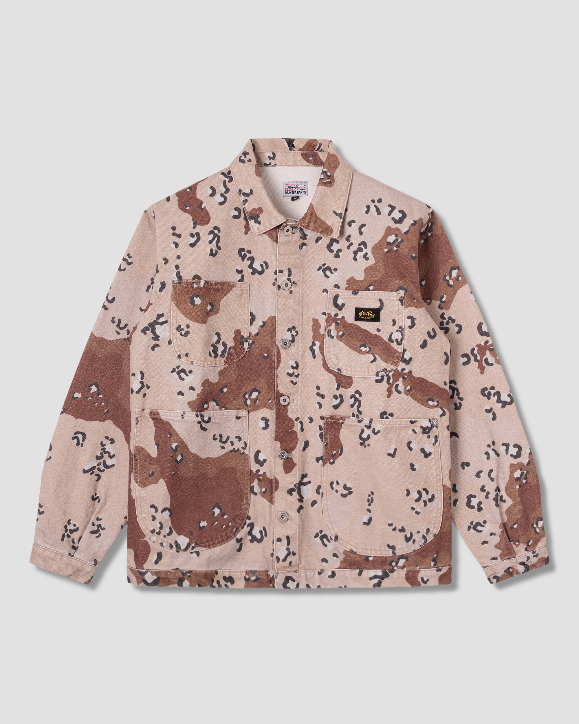 Coverall Jacket (Choc Chip Camo Canvas)