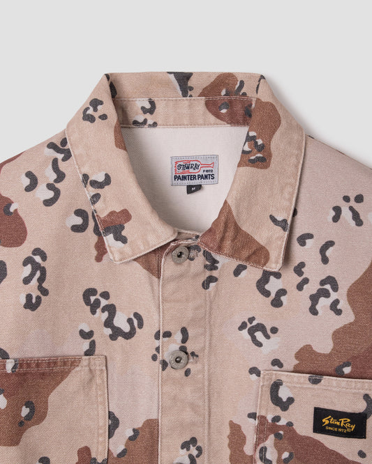 Coverall Jacket (Choc Chip Camo Canvas)