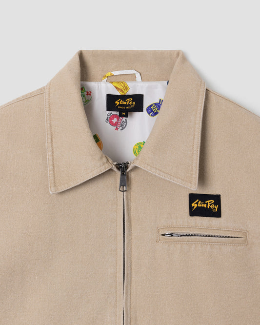 Gas Jacket (Eucalyptus Canvas)