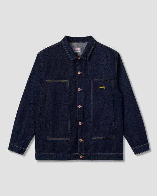 Box Jacket (Dark Rinse)