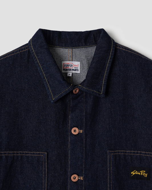 Box Jacket (Dark Rinse)