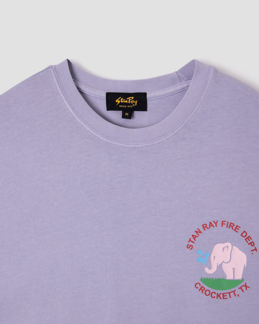 Fire Dept Tee (Cosmic Purple)