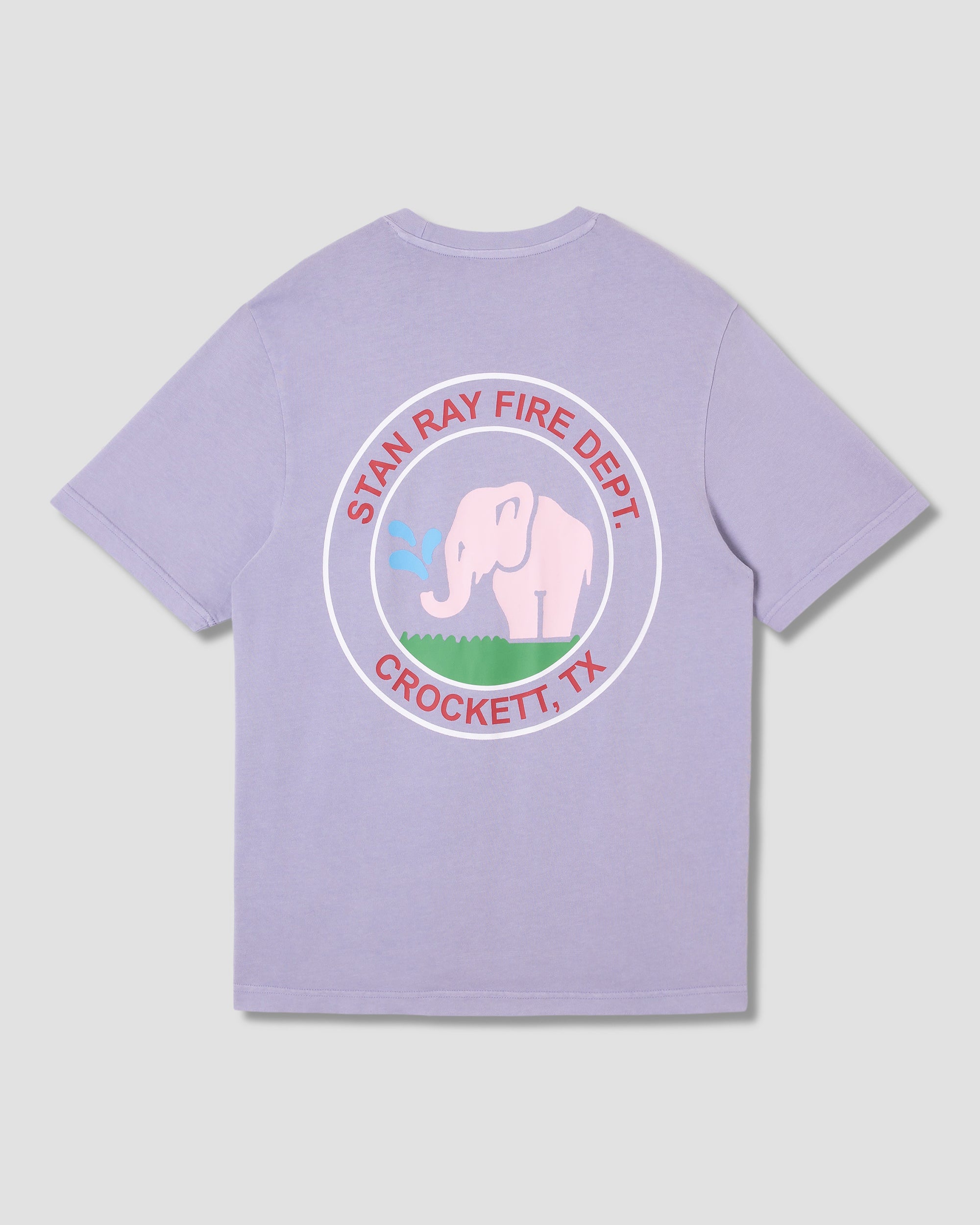 Fire Dept Tee (Cosmic Purple)