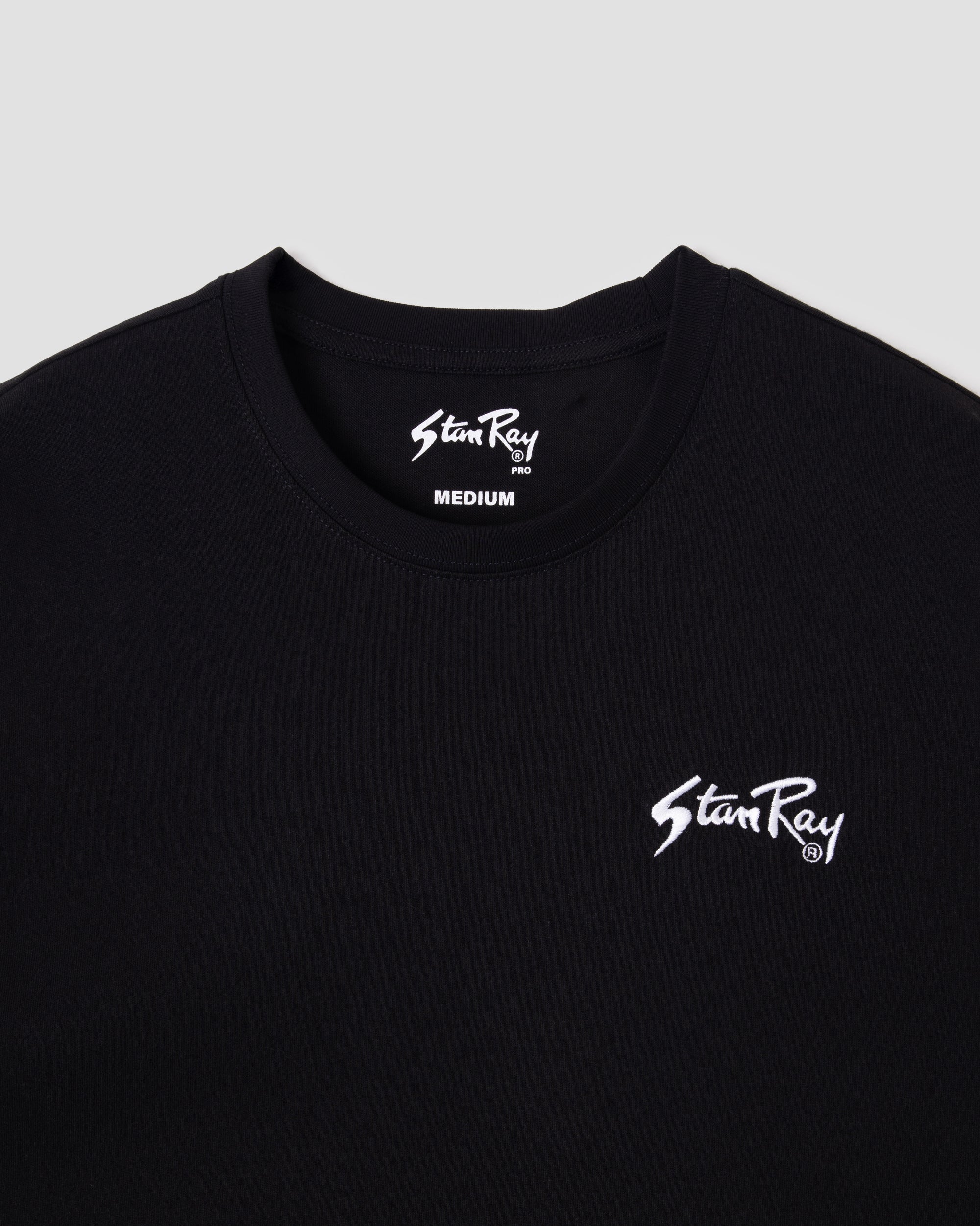 Embroidery Tee (Black)