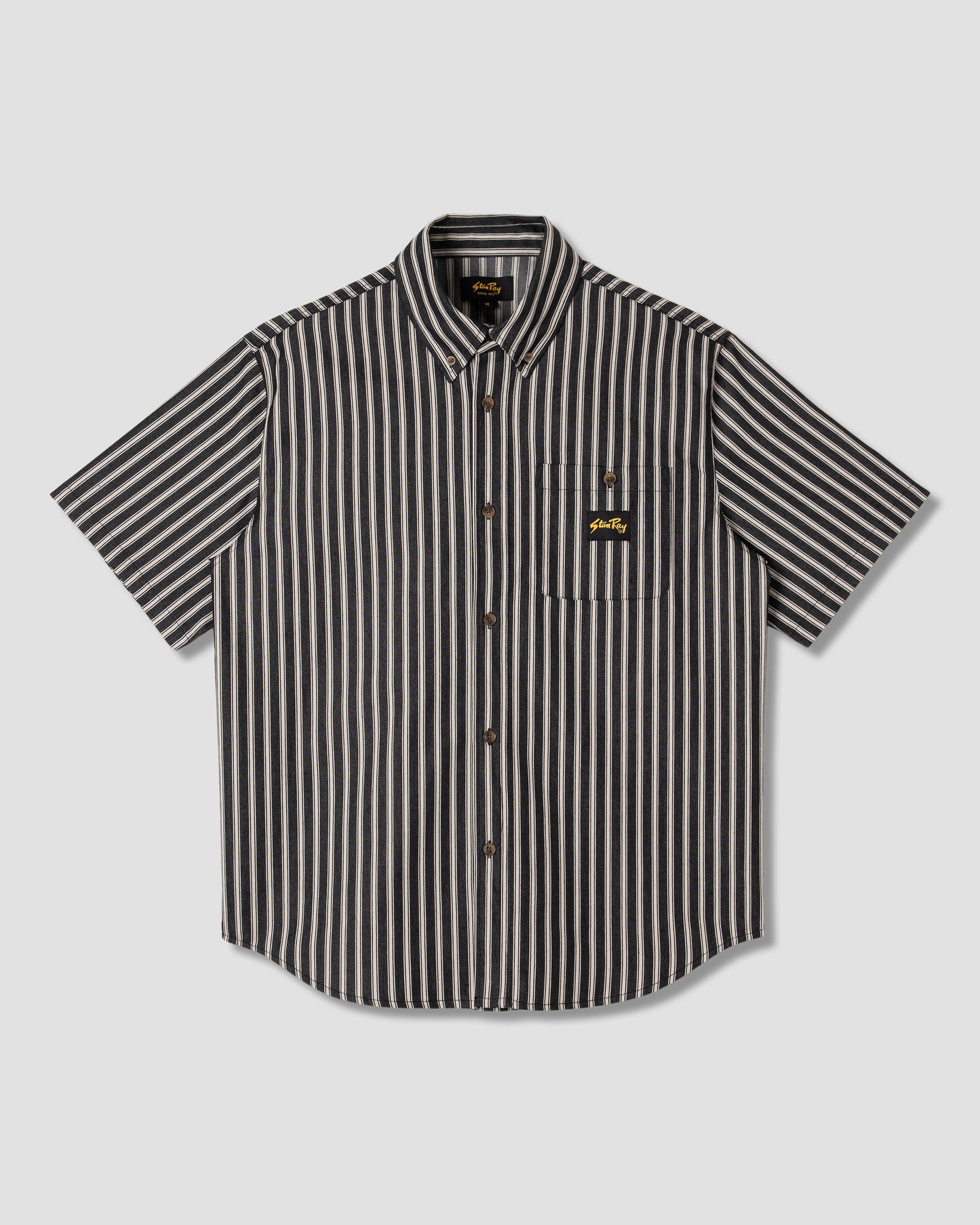 Flannel Shirt (Charcoal Stripe)