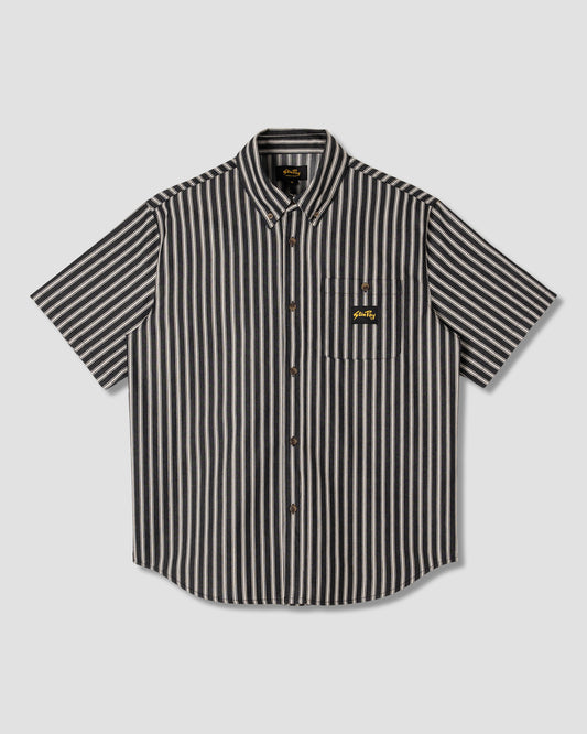 Flannel Shirt (Charcoal Stripe)