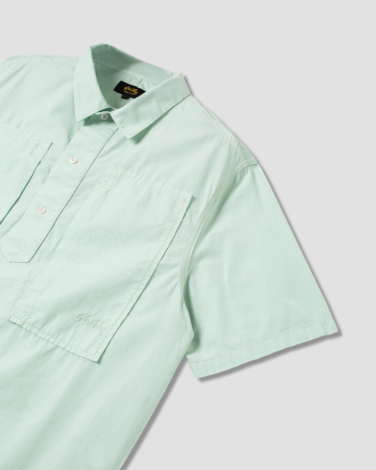 Short Sleeve Painter Shirt (Opal)